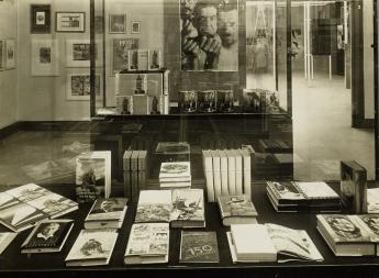 International Exhibition of the German Werkbund, 'Film und Foto', Stuttgart, 1929: Gallery dedicated to Heartfield's work. Photo: Arthur Ohler, Akademie der Künste, Berlin, JHA 619/35.1.18.